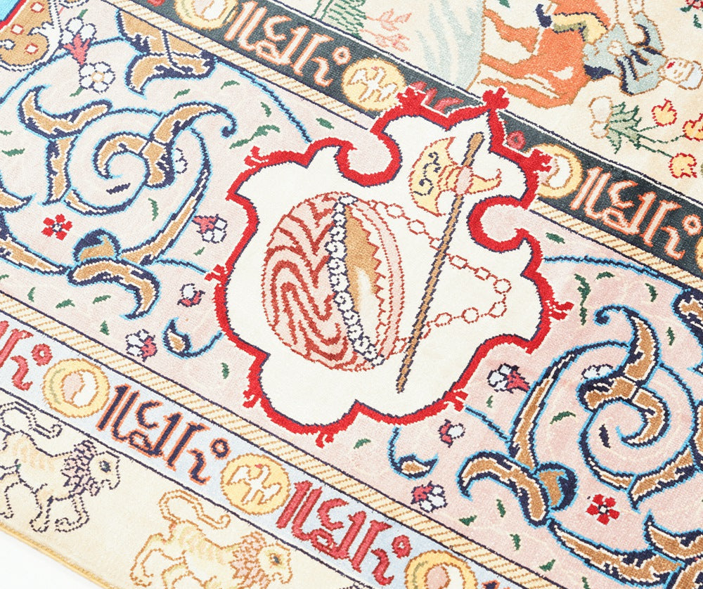 Tapestry Handmade Silk Villa Rug