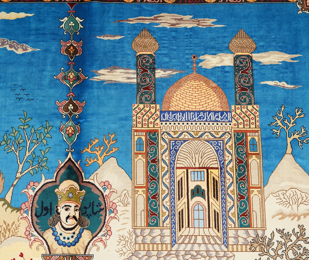 Tapestry Handmade Silk Villa Rug